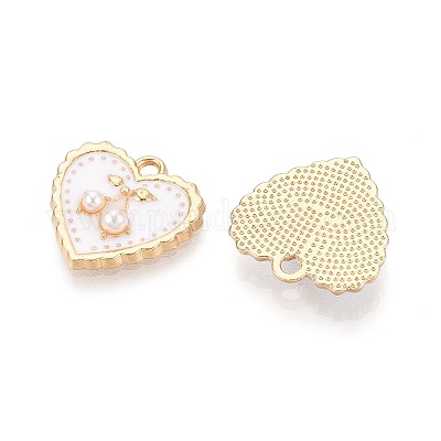 Подвески из эмали и сплава PALLOY-T092-37G-01-1