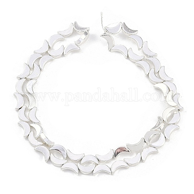 Гальванические нити из синтетических немагнитных гематитовых бусин G-C156-03S-1