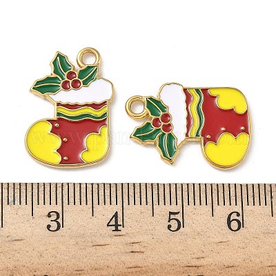 Подвески из нержавеющей стали 304 с эмалью STAS-L300-012G-21-1