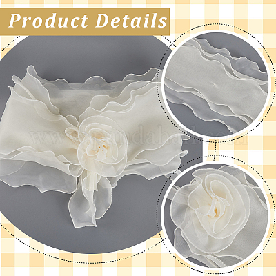 Шифоновая шаль&nbsp;AJEW-WH20054-037B-1