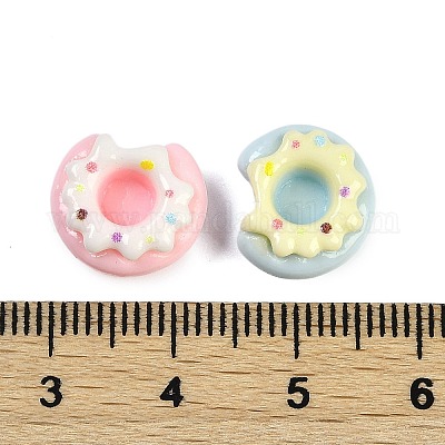 Непрозрачные кабошоны из смолы RESI-H166-25B-1