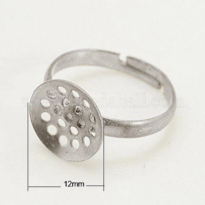 Componentes de anillo de latón&nbsp;KK-G121-N-NF-1