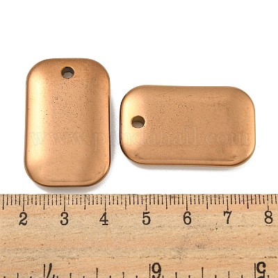 Гальванические подвески из синтетического немагнитного гематита G-C136-05E-1