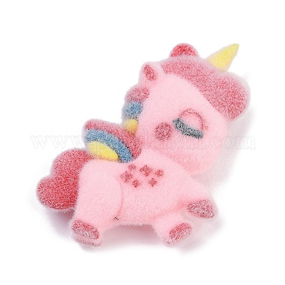 Кулоны из флокированной смолы RESI-S017-02B-1