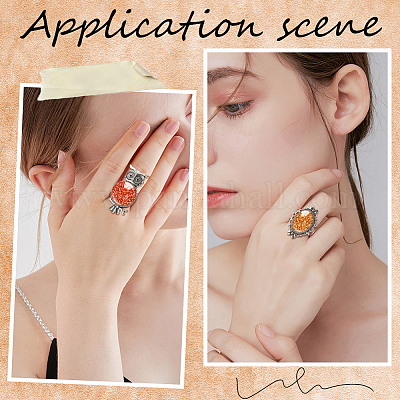 Набор для самостоятельного изготовления колец-куполов DIY-SC0022-21-1