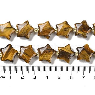 Природных тигровый глаз бисер нитей G-NH0005-007-1