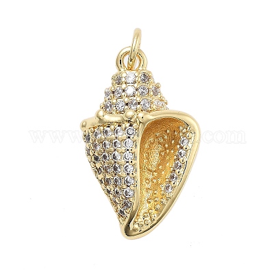 Латунь с подвесками из фианита KK-Q006-07G-1