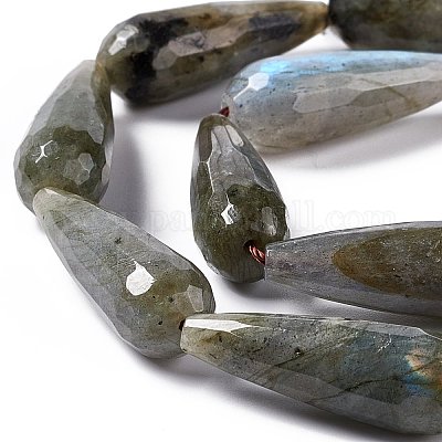 Природные лабрадорита бисер нитей G-I328-07-1