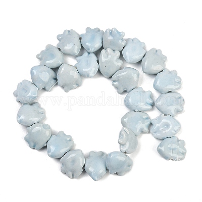 Фарфора ручной работы бисер нитей PORC-C007-01-1