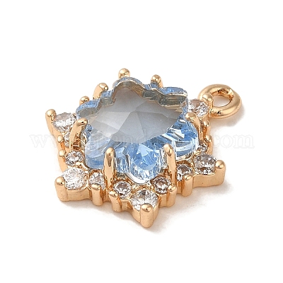 Латунь с подвесками из фианита KK-G499-15G-03-1