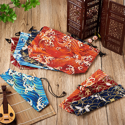 8 шт. 8-х стилевых поликоттоновых сумок ABAG-BT0001-03-1