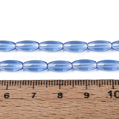 Прозрачные стеклянные бусины&nbsp;GLAA-T028-15T-03-1