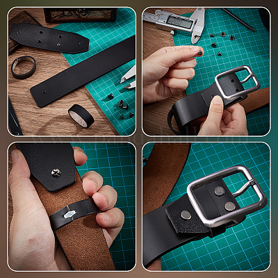 Ремень из воловьей кожи AJEW-WH0314-393-1