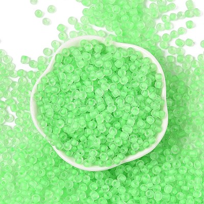 6/0 светящаяся стеклянная бусина X1-SEED-NH0001-01H-1