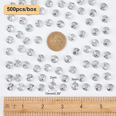 Акриловая пуговица с краской TACR-OC0001-02-1