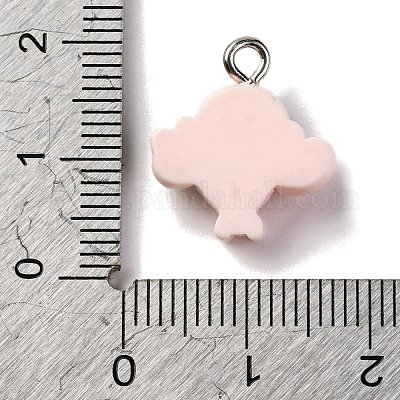 Подвески из непрозрачной смолы на тему хэллоуина RESI-D075-02C-1