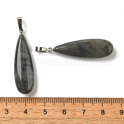 Природные подвески лабрадорита G-Q192-07P-06-1