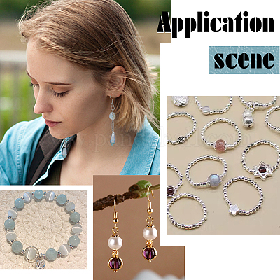 32шт 8 латунных рамки для бусин KK-PH0009-47-1