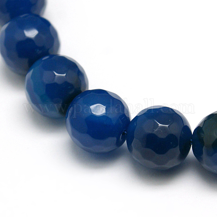 Natural Agate Beads Strands G-S042-10mm-5-1