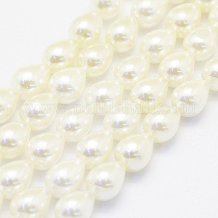 Chapelets de perles de coquille BSHE-P024-05-1