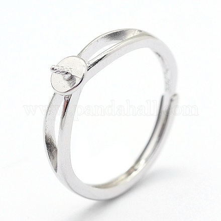 Регулируемые кольца с родиевым покрытием X-STER-I016-016P-1