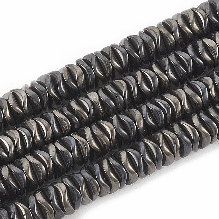 Electroplate Non-magnetic Synthetic Hematite Beads Strands X-G-N0321-07A-1