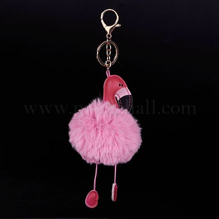 Flamingo Shape Keychain KEYC-G038-C03-1