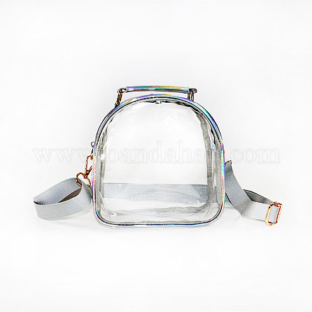 Прозрачная сумка-слинг с лазерным принтом ZXFQ-PW0001-021G-1
