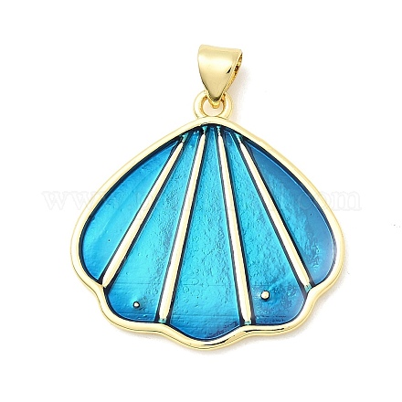 Латунь эмаль подвески KK-H529-54G-01-1