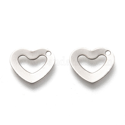 201 Stainless Steel Charms STAS-B001-06P-1