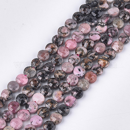 Natur Rhodonit Perlen Stränge G-S354-19-1