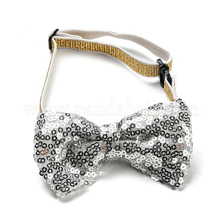 Verstellbare Bowknot-Halsbänder für Katzen und Hunde ANIM-PW0004-26A-1