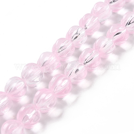 Chapelets de perles en verre transparente   GLAA-F114-02B-02-1