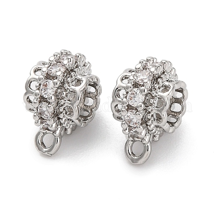 Латунные поручни из кубического циркония с микропаве KK-H513-03P-1