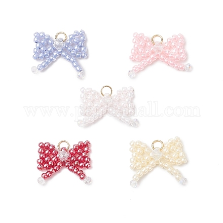 Стеклянные подвески из бисера PALLOY-MZ00886-1