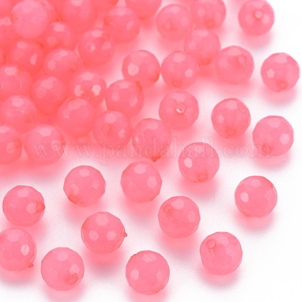 Transparent Acrylic Beads TACR-S154-62E-09-1