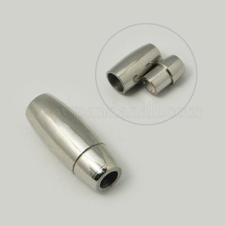 316 Stainless Steel Magnetic Clasps X-STAS-E006-68-1