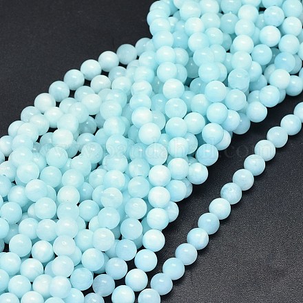 Fili di perle di emimorfite naturale G-F602-07-6mm-1