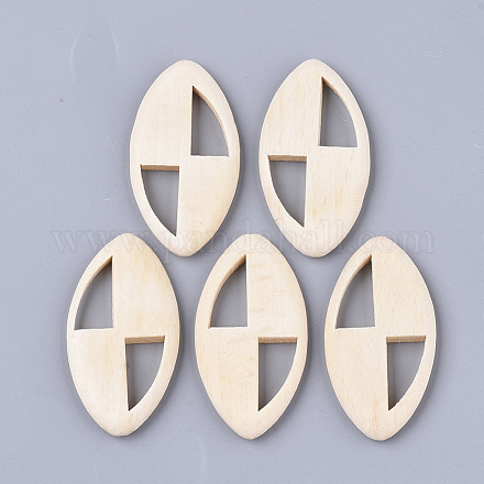 Perline in legno di faggio naturale non tinto X-WOOD-N003-008-1