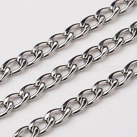 304 Stainless Steel Twisted Chains Curb Chains CHS-L015-26-1