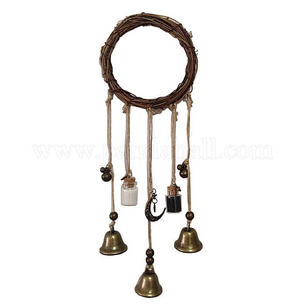 Witch Bell Car Protection Witchcraft Wicca Wind Chime PW-WG12271-05-1