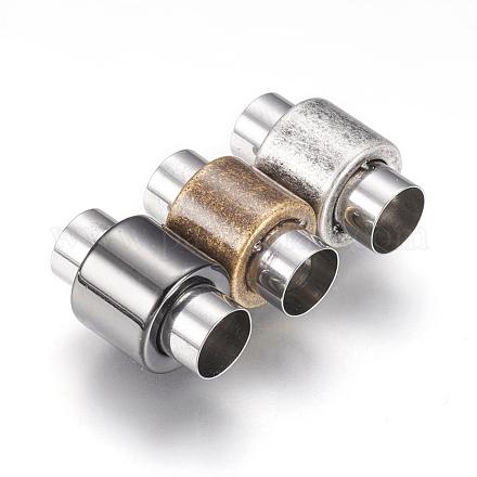 304 cierres magnéticos de acero inoxidable con extremos para pegar STAS-F123-09-1