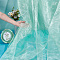 Polyester Fabric for DIY Crafts, Garment Accessories, Medium Aquamarine, 10000x1500x0.2mm