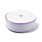 Polyester Ribbon, Heart Pattern, for Garment Accessory, Plum, 1 inch(25mm), about 20.00 Yards(18.29m)/Roll