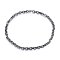 304 Stainless Steel Cable Chain Necklaces, with Toggle Clasps, Antique Silver, 23.62 inch(60cm), 8.5~9.5mm