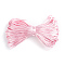 Polyester Thread, Pink, 2mm, about 20m/bundle
