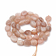 Chapelets de perles de sunstone naturelle naturelles G-S331-8x10-011-2