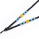 Glass Beaded Necklace Making MAK-T005-03-2