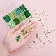 PandaHall Elite About 4200 Pcs 8/0 Multicolor Beading Glass Seed Beads 8 Colors Round Transparent Pony Bead Mini Spacer Czech Beads Diameter 3mm for Jewelry Making SEED-PH0006-3mm-07-4