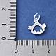 925 подвеска в виде китайского зодиака из стерлингового серебра STER-P066-02S-10-3